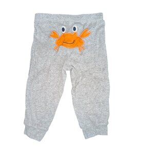 *3 FOR $9* Carter's Marled Pull On Elastic Waist Crab Butt Jogger Pants Boys 12M